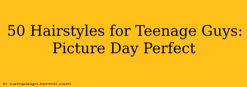 50 Hairstyles for Teenage Guys: Picture Day Perfect