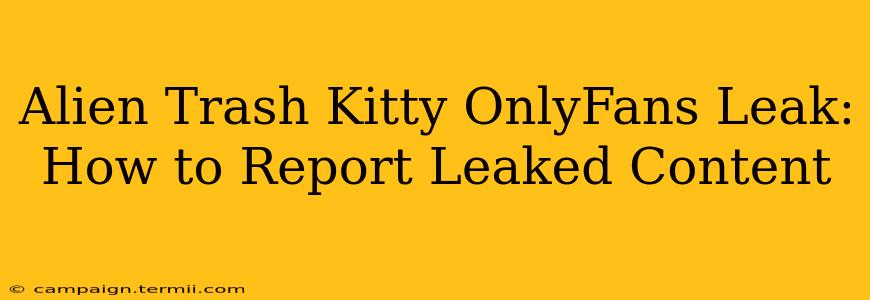 Alien Trash Kitty OnlyFans Leak: How to Report Leaked Content