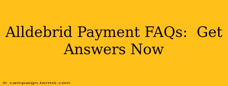 Alldebrid Payment FAQs:  Get Answers Now