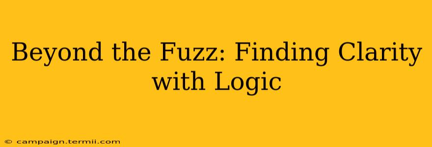 Beyond the Fuzz: Finding Clarity with Logic