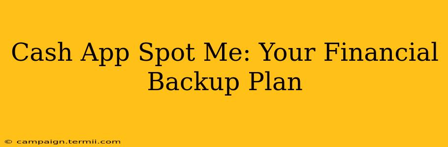 Cash App Spot Me: Your Financial Backup Plan