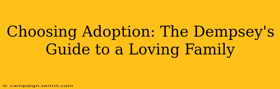 Choosing Adoption: The Dempsey's Guide to a Loving Family