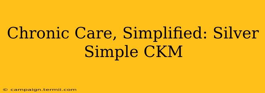 Chronic Care, Simplified: Silver Simple CKM