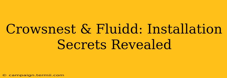 Crowsnest & Fluidd: Installation Secrets Revealed