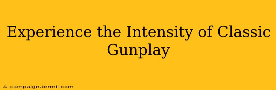 Experience the Intensity of Classic Gunplay