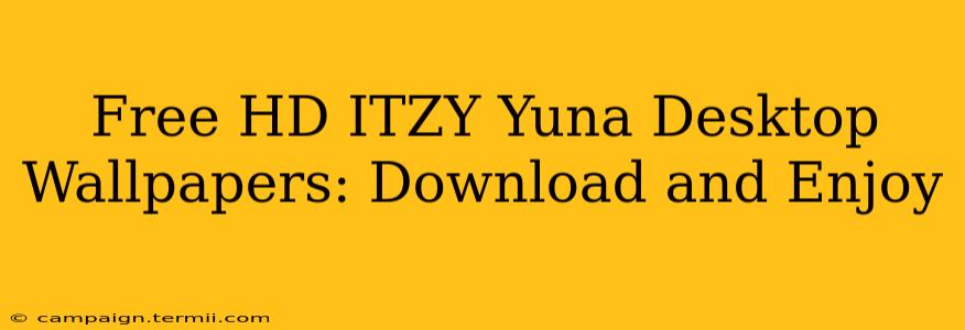 Free HD ITZY Yuna Desktop Wallpapers: Download and Enjoy