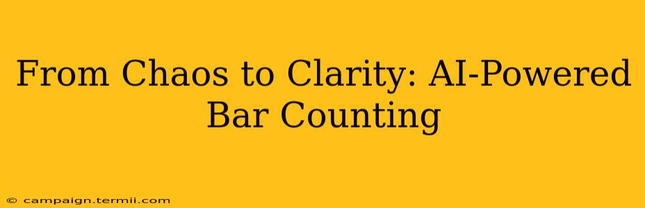 From Chaos to Clarity: AI-Powered Bar Counting