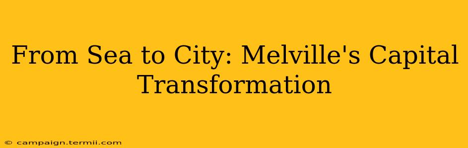 From Sea to City: Melville's Capital Transformation