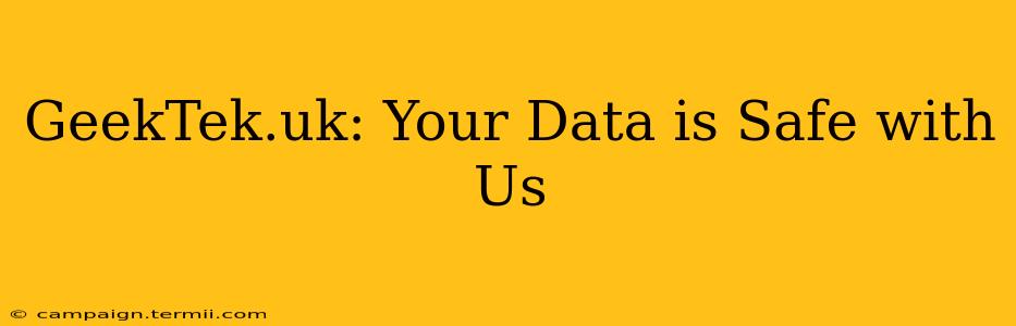 GeekTek.uk: Your Data is Safe with Us