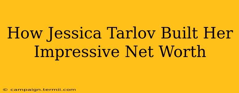 How Jessica Tarlov Built Her Impressive Net Worth