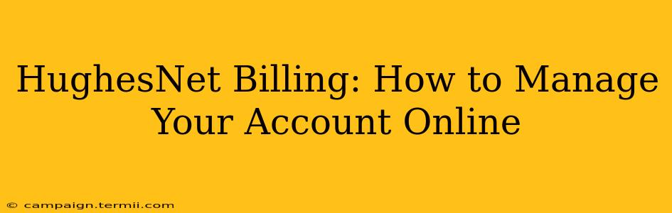 HughesNet Billing: How to Manage Your Account Online