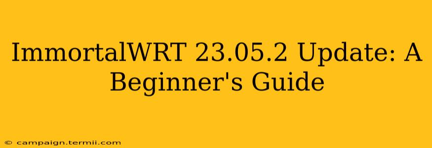 ImmortalWRT 23.05.2 Update: A Beginner's Guide