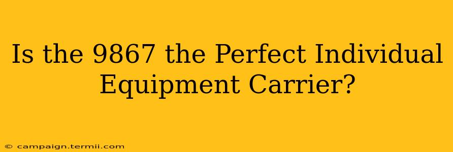 Is the 9867 the Perfect Individual Equipment Carrier?