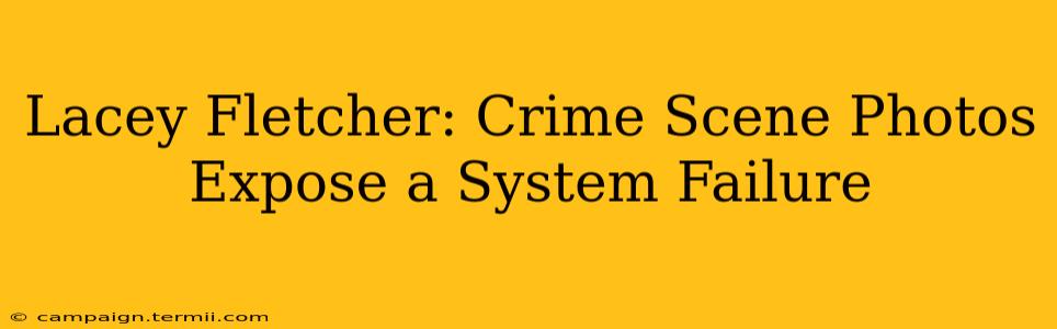 Lacey Fletcher: Crime Scene Photos Expose a System Failure