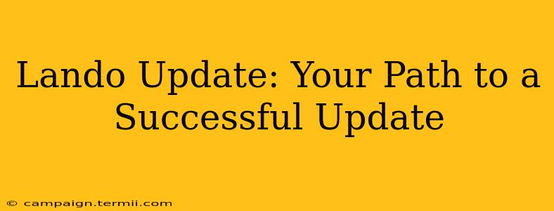 Lando Update: Your Path to a Successful Update