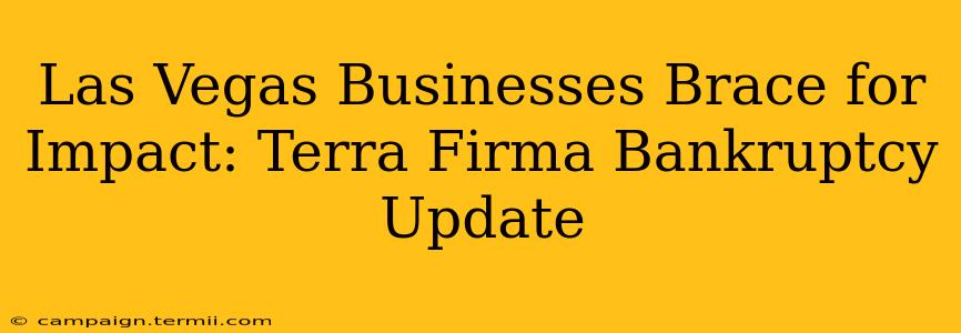 Las Vegas Businesses Brace for Impact: Terra Firma Bankruptcy Update