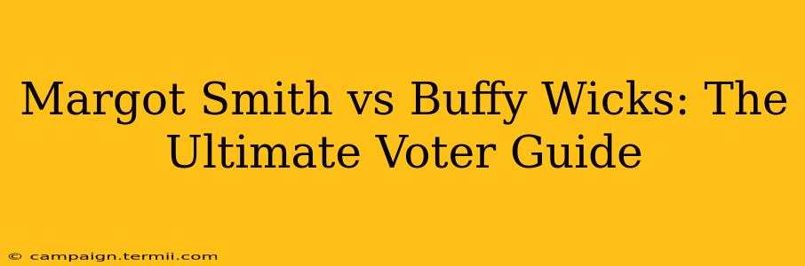 Margot Smith vs Buffy Wicks: The Ultimate Voter Guide