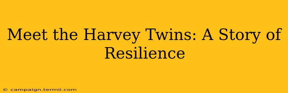 Meet the Harvey Twins: A Story of Resilience