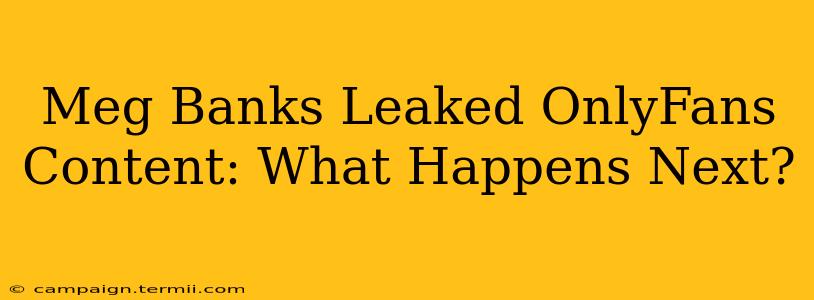 Meg Banks Leaked OnlyFans Content: What Happens Next?