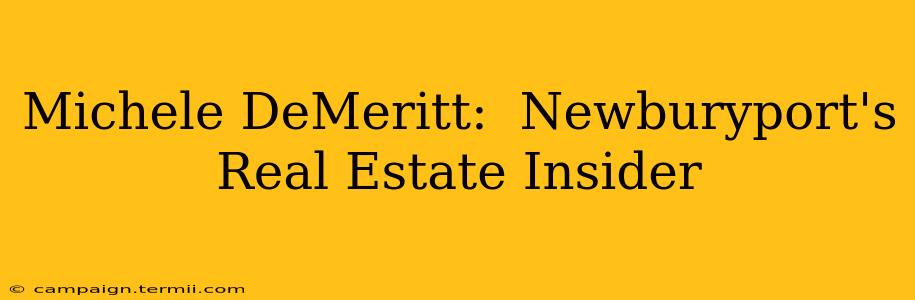 Michele DeMeritt:  Newburyport's Real Estate Insider