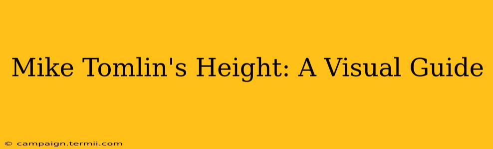 Mike Tomlin's Height: A Visual Guide