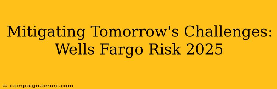 Mitigating Tomorrow's Challenges: Wells Fargo Risk 2025