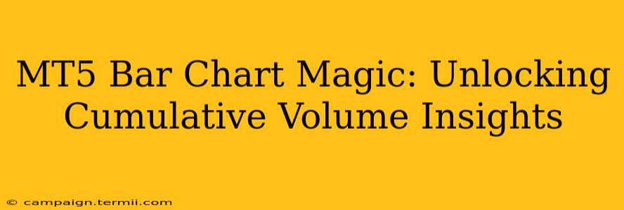 MT5 Bar Chart Magic: Unlocking Cumulative Volume Insights