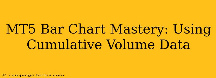 MT5 Bar Chart Mastery: Using Cumulative Volume Data