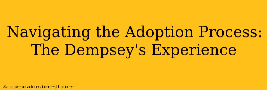 Navigating the Adoption Process: The Dempsey's Experience