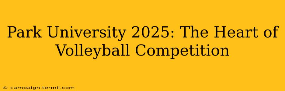 Park University 2025: The Heart of Volleyball Competition