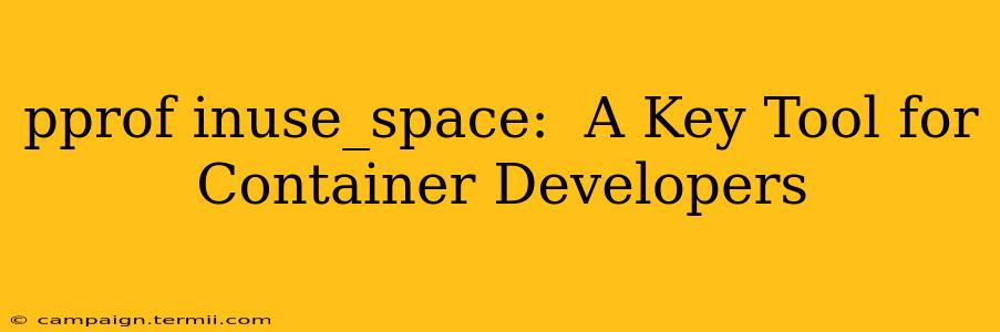 pprof inuse_space:  A Key Tool for Container Developers