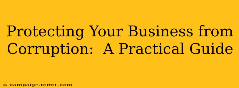 Protecting Your Business from Corruption:  A Practical Guide