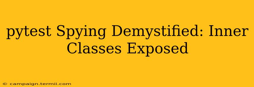 pytest Spying Demystified: Inner Classes Exposed