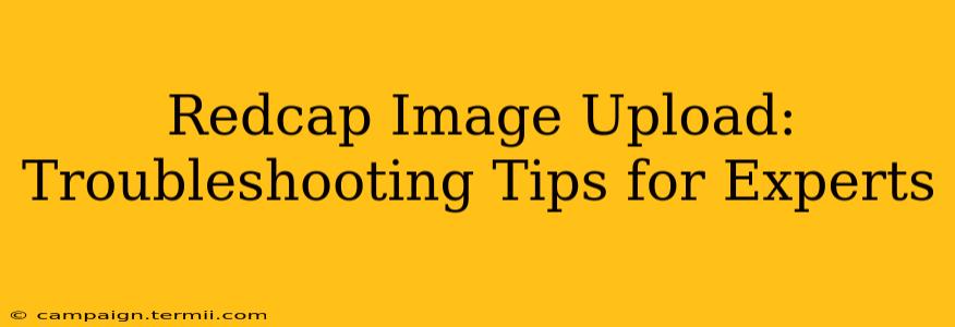 Redcap Image Upload:  Troubleshooting Tips for Experts