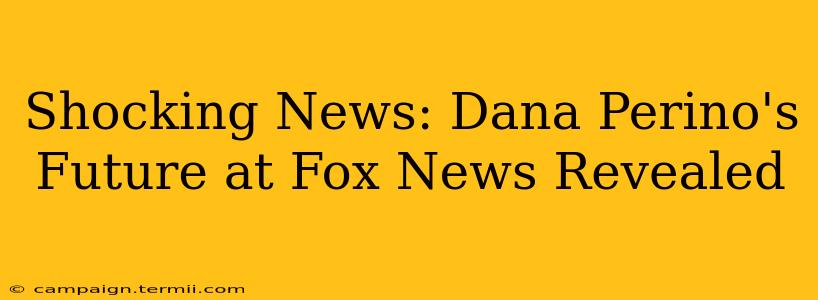 Shocking News: Dana Perino's Future at Fox News Revealed