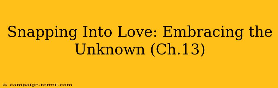 Snapping Into Love: Embracing the Unknown (Ch.13)