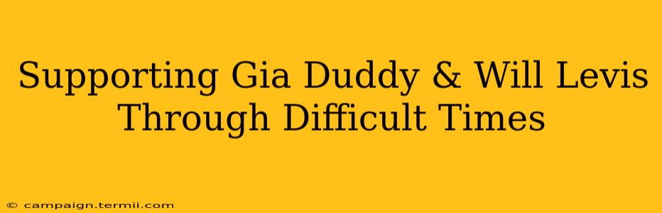 Supporting Gia Duddy & Will Levis Through Difficult Times