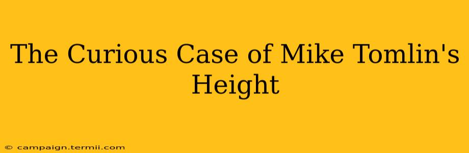 The Curious Case of Mike Tomlin's Height