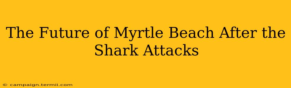 The Future of Myrtle Beach After the Shark Attacks