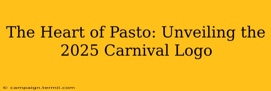 The Heart of Pasto: Unveiling the 2025 Carnival Logo