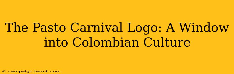 The Pasto Carnival Logo: A Window into Colombian Culture