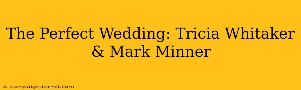 The Perfect Wedding: Tricia Whitaker & Mark Minner