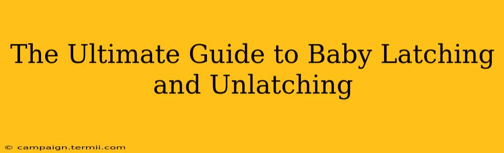 The Ultimate Guide to Baby Latching and Unlatching