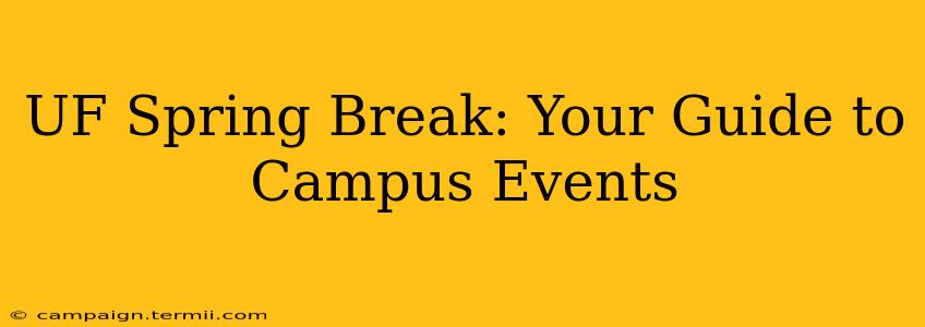 UF Spring Break: Your Guide to Campus Events