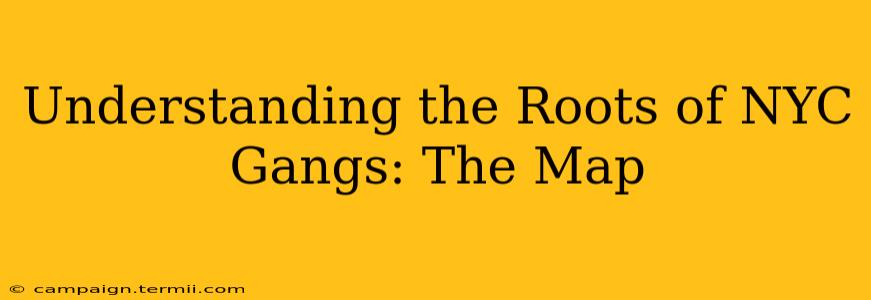 Understanding the Roots of NYC Gangs: The Map