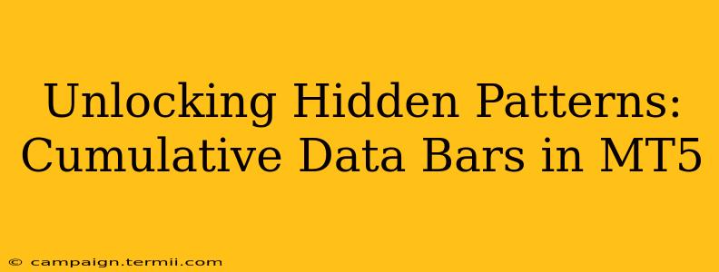 Unlocking Hidden Patterns: Cumulative Data Bars in MT5