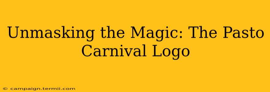 Unmasking the Magic: The Pasto Carnival Logo