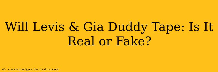 Will Levis & Gia Duddy Tape: Is It Real or Fake?