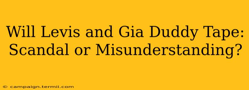 Will Levis and Gia Duddy Tape: Scandal or Misunderstanding?