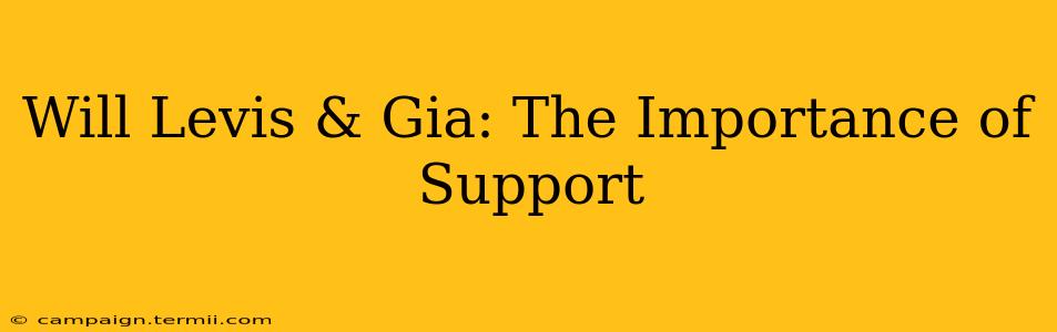 Will Levis & Gia: The Importance of Support